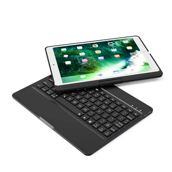 Landas Pre iPad 10.5 Klávesnice puzdro Otáčanie 360 Podsvietená Bezdrôtová Smart Klávesnica Pre iPad Pro 10.5 Palcový Tablet