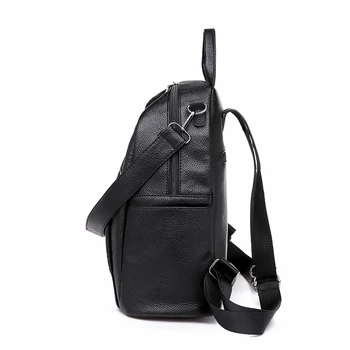 2020 nové retro móda zips dámy batoh dobrý kože vysokej kvality školy taška taška cez rameno pre mládež kožené tašky batohy