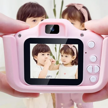 Detský Fotoaparát 12.0 MP 1080P 2.0 Palcový Sn Detí Video s 32 GB TF Karty Fotoaparát Proti Pádu Detí Samospúšť Hračka Cam
