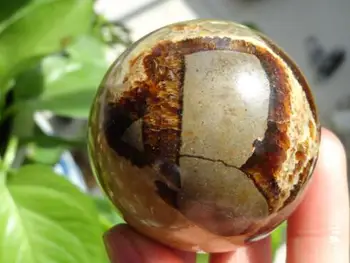 Prírodné septarium quartz crystal ball uzdravenie ako darček