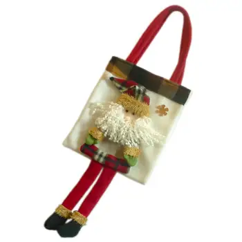 Vianočný Darček Taška Candy Bag Veselé Santa Claus Snowman Deti Prítomné Taška Vianočné Dekorácie
