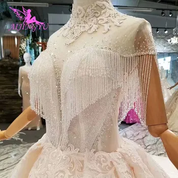 AIJINGYU Svadobné Šaty Materskej Sex Šaty Xiamen Prettys Luxusnej Čipky Nakupovanie Sexy Pletie Šaty Zľava Svadobné Šaty