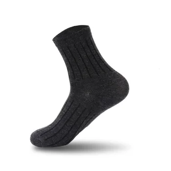 5 Párov/veľa Mužov Ponožky Značky Klasické Dlhé Šaty Bavlnené Ponožky Šaty Business Bežné Priedušná pánske Ponožky Pure Color Muž Meias