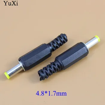 YuXi 3.5*1.3 mm /4.8x1.7mm /5.5*2,5 mm DC Power Muž Tip Zapojte Konektor pre HP Pre asus lenovo, Compaq Prenosný Adaptér 4.8 1.7