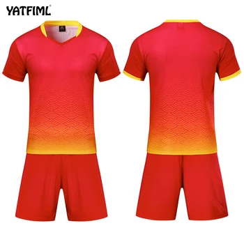 YATFIML Deti na Futbal, 2020 Vlastný Tím Dieťa Školenia Futbal Dres Nastaviť Deti, Ocko A Ja Chlapcov Futbal Uniformy Oblečenie