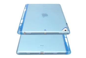 Puzdro pre iPad Vzduchu Vzduchu 1 2 9.7 palca ,TPU mäkký gumový Kryt pre iPad 2017/2018 Vydania A1822/A1823/A1893/1954