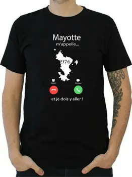 Tričko Homme Lile Mayotte Mappelle Dom Tom