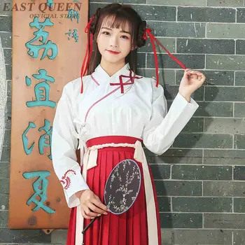 Hanfu ženy staré Čínske oblečenie dynastie han Čínske ľudové tanečné šaty oblečenie cosplay Čínske šaty FF1188