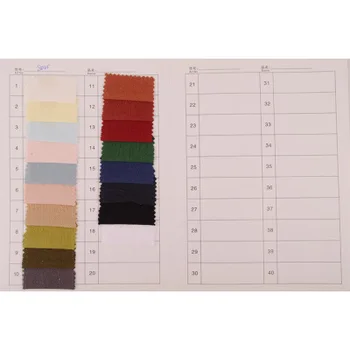Umyté textúra skladaný bavlny a ľanu dámske jednofarebné krepové ručné DIY tkaniny je nepriepustné s 1m