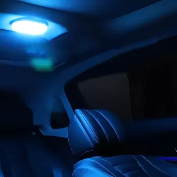 Univerzálna USB Nabíjateľné Jasné Biele LED Auto Svetla na Čítanie Auto Celling Strechy Magnetické Lampa
