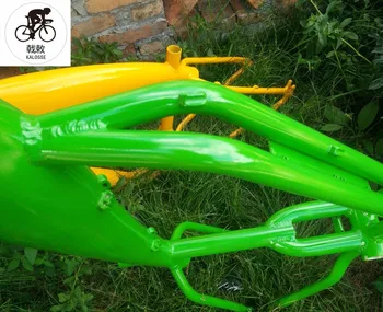 Kalosse Tuku bike rám Elektrické Pláži bicykli časti DIY farby Tuku bike rám snow bike rám 26*4.8 pneumatiky
