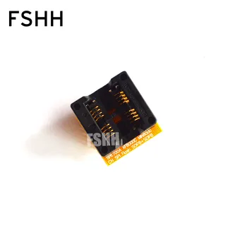 208mil SOP8 Vhodné pre SPI-FLASH Programátor Adaptér 25xx eeprom, flash Adaptér (Dve umiestnenie/štyri rady pinov)