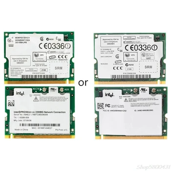Pro/Wireless 2200BG 802.11 B/G Mini PCI Sieťová Karta WIFI pre Toshiba, Dell O16 20 Dropshipping