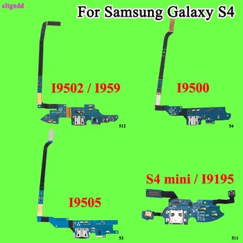 Nabíjanie Nabíjací Port Flex Kábel pre Samsung Galaxy S4 Mini I9195 i9505 i9500 I9502 i337 M919 E300L Dock Konektor USB port