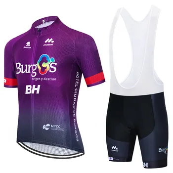 TÍM cylcing nosenie BH Burgs jersey 20D cyklistické nohavice vyhovovali mužov lete rýchle suché pro jazda na bicykli, košele Maillot Culotte Oblečenie