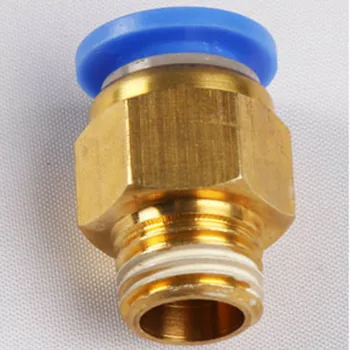 8mm závit 1/8 palca vzduchu priamo pneumatické trubice montáž PC8-02 One touch hadice quick výfukového potrubia connecto
