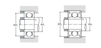 20pcs Hlboké drážky/miniatúrne guľkové ložisko 625/R-1650(5x16x5)