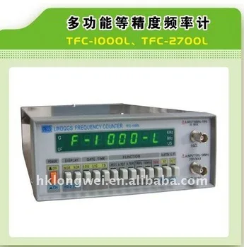 TFC-1000L Frekvencia Meter 1GHz kanál vo vysokom rozlíšení frekvenciou počítadlo