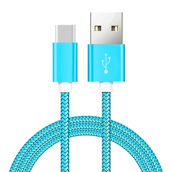 USB Typ-C Kábel Rýchla Nabíjačka, Kábel na Synchronizáciu Údajov Typu C Kábel Pre Samsung S8 Xiao Mi Mix Max 3 2 A2 2S 8 Pre Huawei P20 Pro Mate