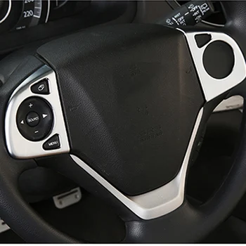 Auto Volant Tlačidlo Dekoratívne Rám Nálepky na Honda CRV CR-V 2012 2013 2016 Styling Príslušenstvo