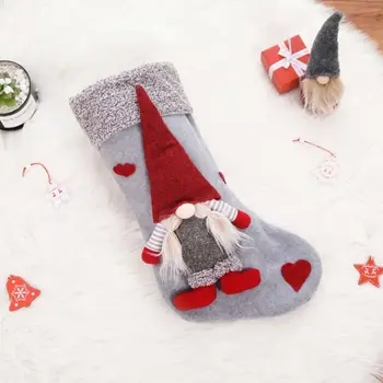 Vianočné Pančuchy, Ponožky, Vianočné Cukrovinky, Darček Taška Swedish Language Santa Visí Prívesok Ornament Domova