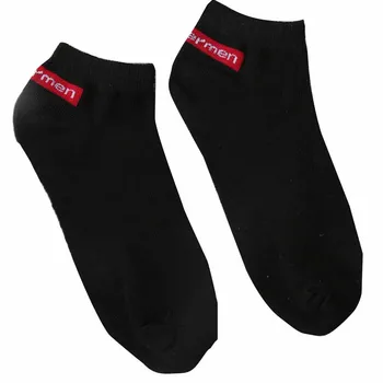 1pair Unisex Pohodlný Prúžok Bavlnené Ponožky, Papuče Krátke Ponožky Anti-drop Non-slip Textílie Priedušné Ponožky Skarpetki
