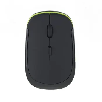 2.4 GHz, USB Prijímač, Tenký Mini Bezdrôtová Optická Myš, Myši pre Počítač PC Módne Ultra-tenké Myš Pre Notebook Veľkoobchod