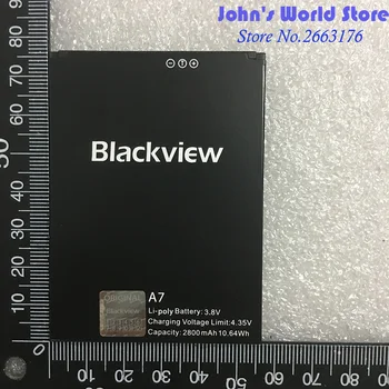 Originálne Blackview A7 Batérie 2800mAh Späť Do Batérie Náhradné Pre Blackview A7 Dual Smart Phone