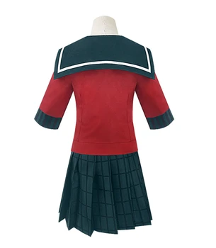 Danganronpa V3 Zabíjanie Harmóniu Cosplay Kostým Anime Parochne Dangan Ronpa Maki Harukawa Školskú Uniformu Top Sukne dámske Oblečenie