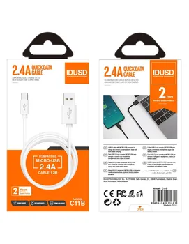 Micro Usb Kábel 5 2.4 USB Rýchle Nabíjanie Kábel Mobilný Telefón Káble pre Huawei Xiao Telefón Android