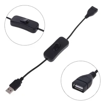 Nový USB Kábel vypínač ON/OFF Prepínač Power Control Pre Raspberry Pi
