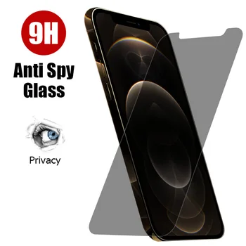 9H Anti-Spy Tvrdeného Skla Pre iPhone 12 11 7 8 6 6 XS Plus Pro Max Mini Privacy Screen protector pre iphone XR SE 2020 X