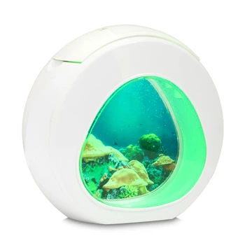 Umelé Medúzy Akvárium Nádrž Nočné Svetlo Farebné LED Mini Dekoratívne Lampy B36E