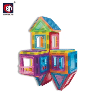 BD Detí DIY magnetické plastové vzdelávacie hračky Vzdelávacie Hračky Pre Deti, Magnetické Stavebné Bloky