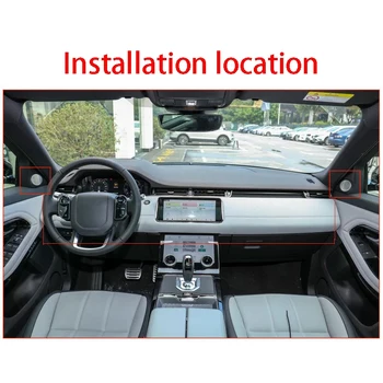 Auto informačný Panel o Reproduktorov Stereo Reproduktor Kryt Nálepky Výbava pre Land Rover Evoque 2020