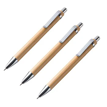 Guľôčkové Pero Sady Bambusové Drevo Písací Nástroj (60 Ks)