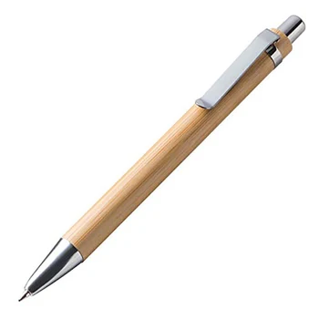 Guľôčkové Pero Sady Bambusové Drevo Písací Nástroj (60 Ks)