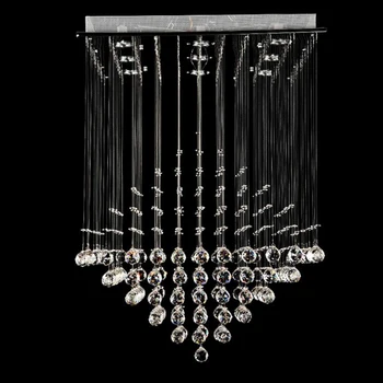 Luxusné Ríše Klasický Luster s GU10 AC 9 Osvetlenie Crystal Moderné lustre strop Obývacej Izby, Spálne, Hotelové Lobby