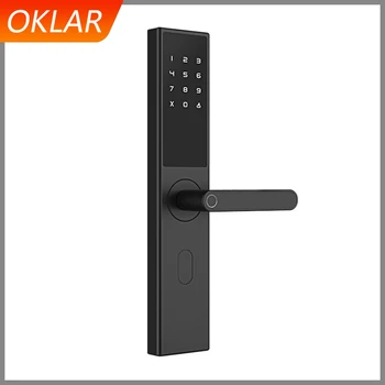 OKLAR Digitálny Elektronický Zámok Biometrický snímač Odtlačkov kódované dvere Zámok Pre Mihome Mijia APP Bezpečnostný Zámok Smart Prst Tlač zámok