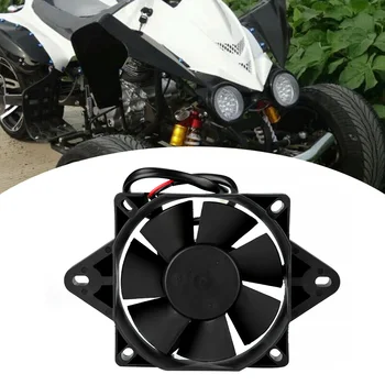 12V 15W zbrusu nový aftermarket nahradenie ABS Chladiaci Ventilátor Chladiča vhodné na Motocykel ATV Go Kart Quad 150-250 ml GO CART/ BICYKLI