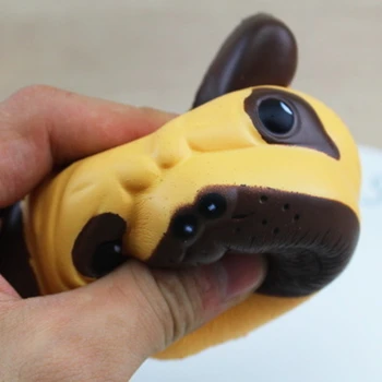 Zábavná lopta Pug Psa Mini Squeeze Hračky Pomaly Rastúce Squeeze Tvárny Zvierat Hojenia, Stresu, deti, dospelých, hračky