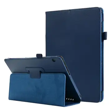 Pre Pro 10.8 2 Násobne Litchi Prípad Tabletu Pre Huawei MediaPad T5 10 10.1 T3 9.6 M5 M6 10.8 8.4 Tablet Prípade Flip Stojan, Kryt Prípade