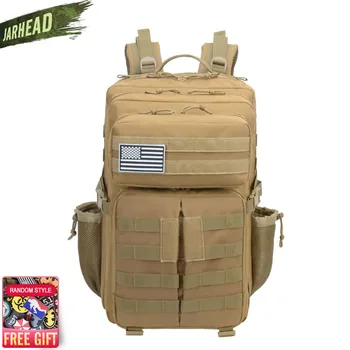 Vojenské Taktické Batoh Veľké Armády 3 Deň Assault Pack Nepremokavé Molle Bug Out Bag Batohy Outdoorové Turistika Kempovanie Lov