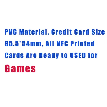 214 Don NFC Tlač Karty NTAG215 Tlačené Karty pre Hry