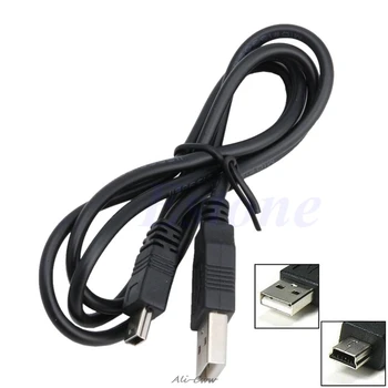 USB 2.0 Male A k Mini 5 Pin B Nabíjací Kábel Plnenie Sync Dátový Kábel, Adaptér Nové
