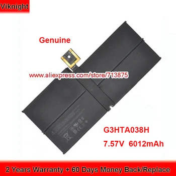 Skutočné DYNM02 G3HTA038H Notebook Batéria pre Microsoft Surface Pro5 1796 7.57 V 6012mAh