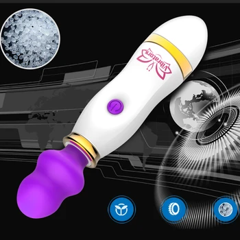 OLO Čarovný Prút Sexuálne Hračky pre Ženy 10 Rýchlosť Ženská Masturbácia AV Stick Silikónové G-spot Vibrátor Masáž Stick Stimuláciu Klitorisu