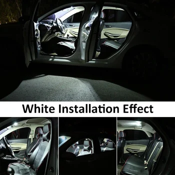 10 Ks/set LED osvetlenie Interiéru Balík Kit Pre Ford Explorer 2006 2007 2008 2009 2010 Dome špz svetlo Ford-B-12 Auto