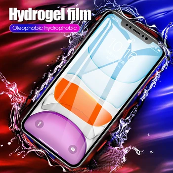 2 KS Screen Protector Hydrogel Film Pre iPhone SE2020 x xs xr xsmax 11, 11pro, Max Ochranná Fólia Pre 7 8 plus 6s 6 plus se2 Film