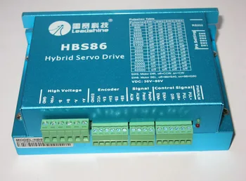 Leadshine Hybrid servopohona HBS86 Práce 30-80VDC môže 8.2 vrchol fit 86HS40-ES-1000 servopohonom